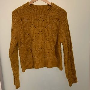 Zara mustard sweater